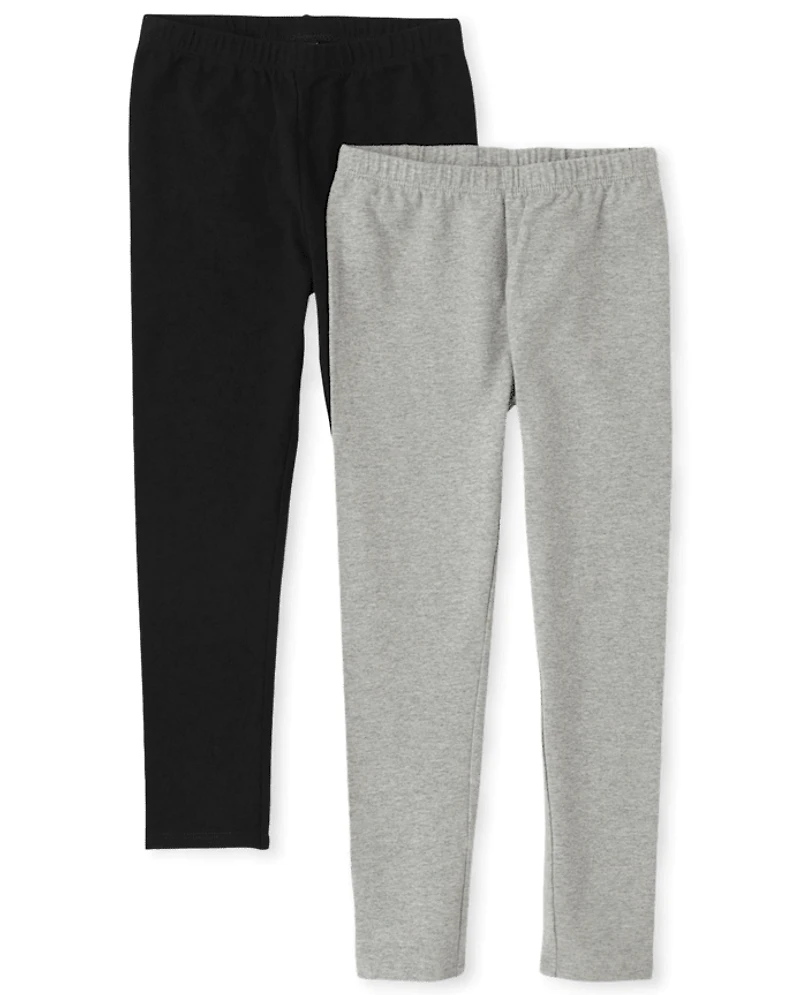 Girls Leggings 2-Pack