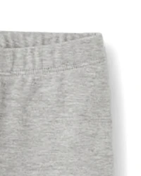 Lot de 2 leggings capri pour bébé et toute-petite fille