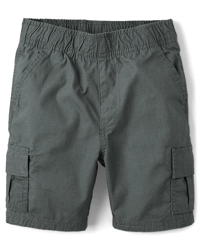 Short cargo Ripstop à enfiler pour garçon