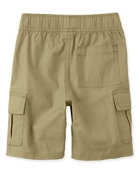 Boys Ripstop Pull On Cargo Shorts