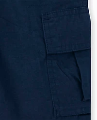 Boys Ripstop Pull On Cargo Shorts
