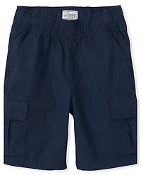 Boys Ripstop Pull On Cargo Shorts