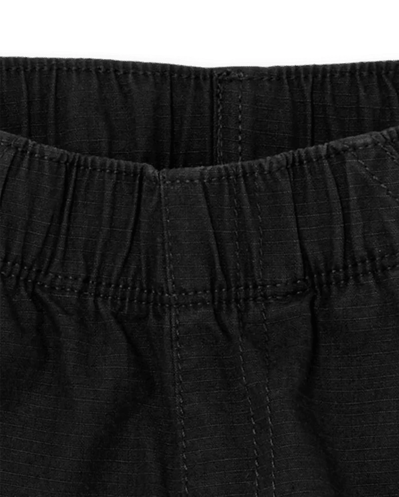 Toddler Boys Ripstop Pull On Cargo Shorts