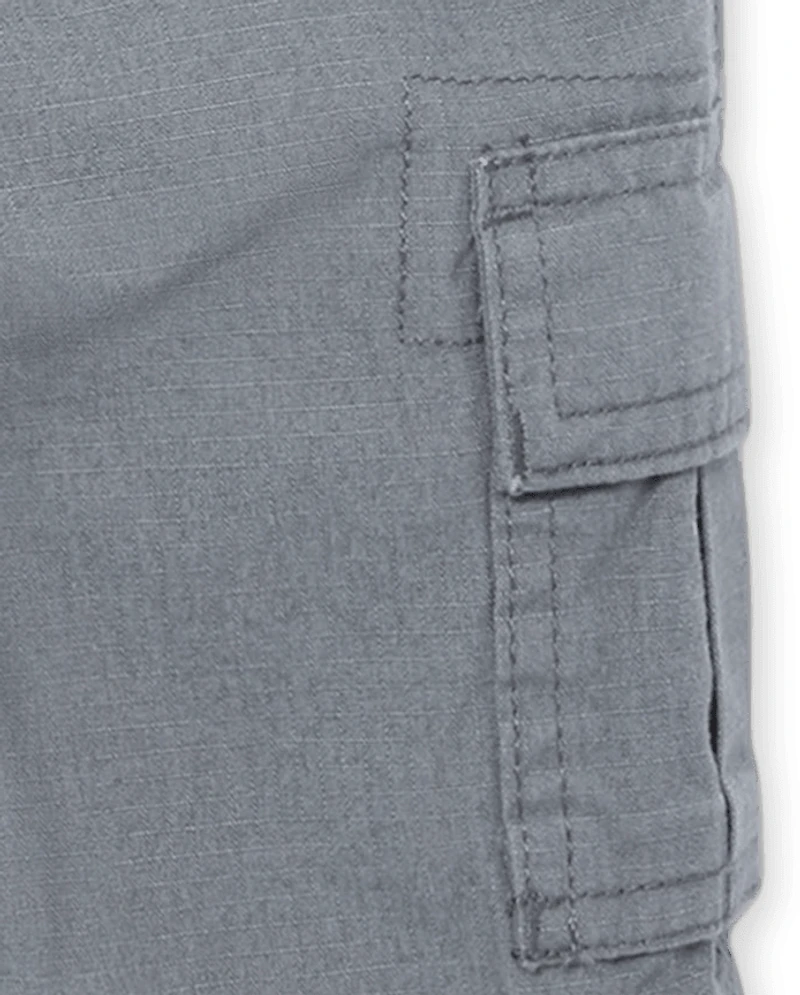 Toddler Boys Ripstop Pull On Cargo Shorts