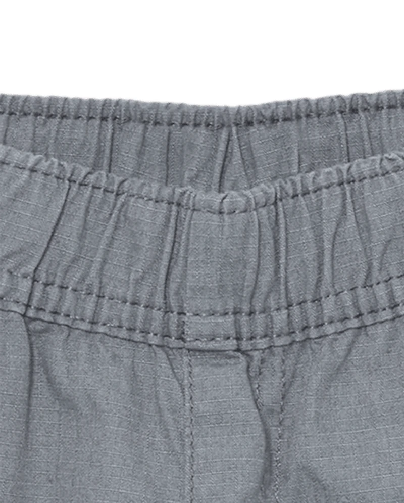 Toddler Boys Ripstop Pull On Cargo Shorts