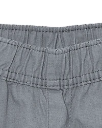 Toddler Boys Ripstop Pull On Cargo Shorts