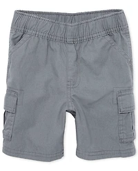 Toddler Boys Ripstop Pull On Cargo Shorts