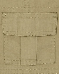 Toddler Boys Ripstop Pull On Cargo Shorts