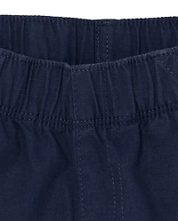 Toddler Boys Ripstop Pull On Cargo Shorts