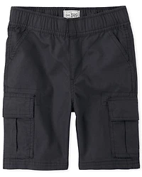 Boys Ripstop Pull On Cargo Shorts