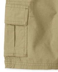 Boys Ripstop Pull On Cargo Shorts