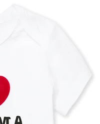 Baby Grandma And Grandpa Graphic Bodysuit