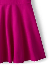 Girls Uniform Soft Pique Polo Dress