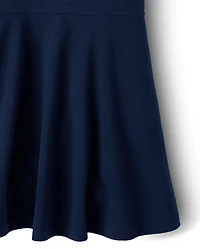 Girls Uniform Soft Pique Polo Dress