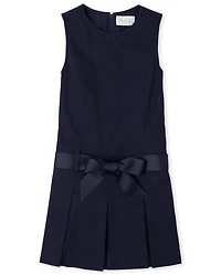 Girls Uniform Bow Jumper