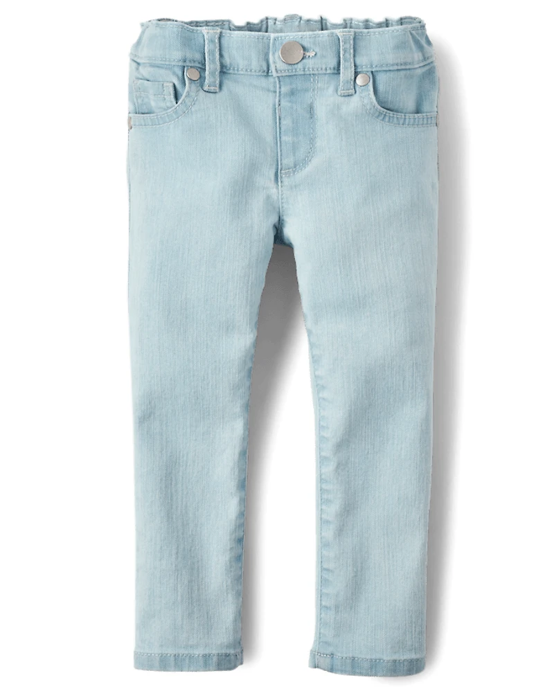 Jean skinny basique pour bébé et toute-petite fille
