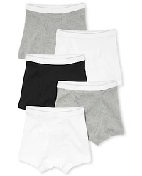 Boys Boxer Brief Underwear 5-Pack