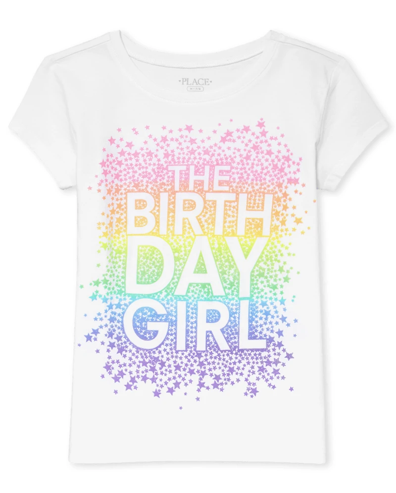 Girls Birthday Graphic Tee