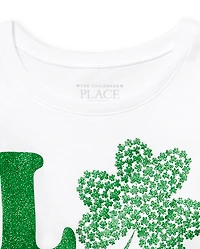 Baby And Toddler Girls St. Patrick's Day Graphic Tee