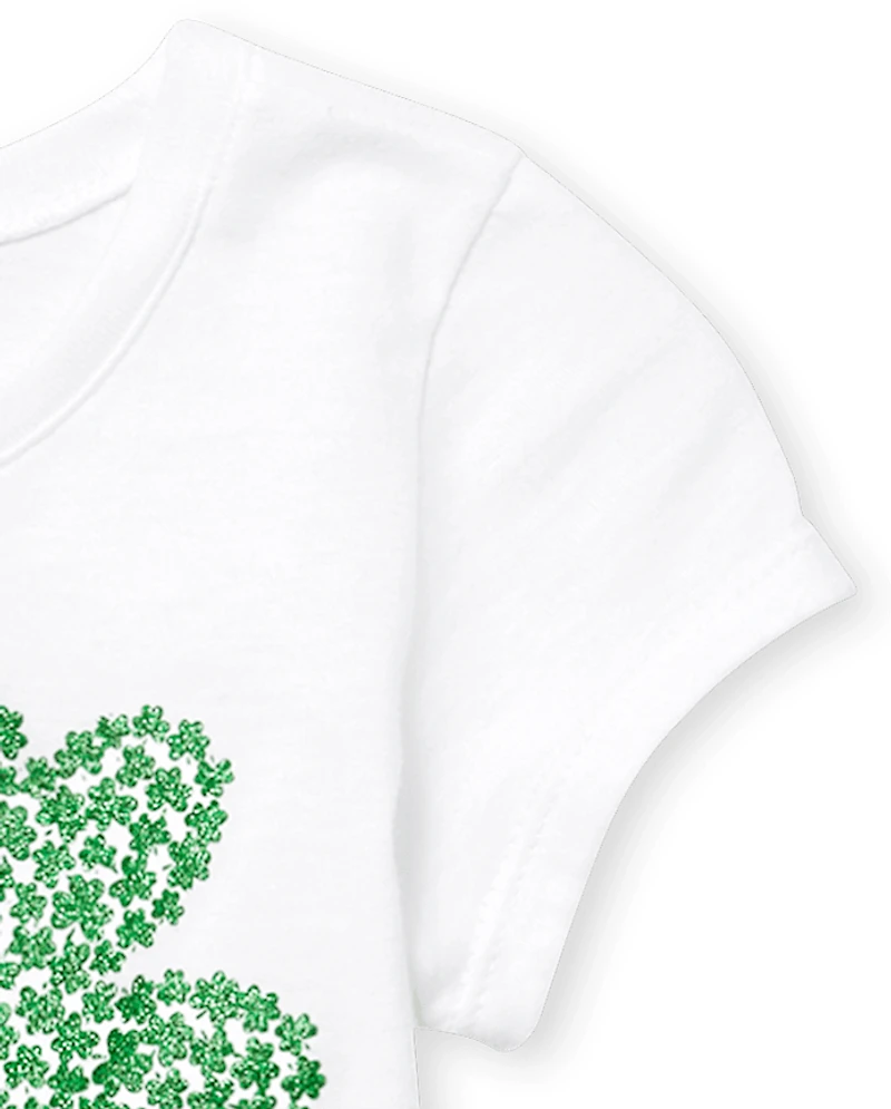 Baby And Toddler Girls St. Patrick's Day Graphic Tee