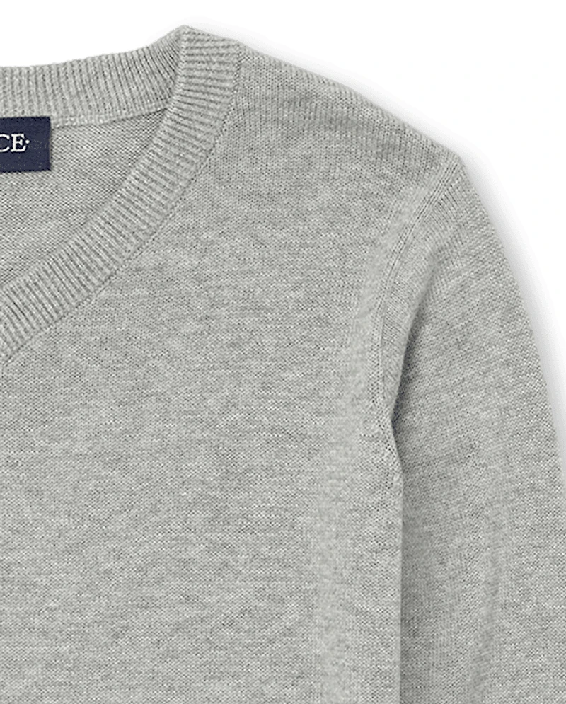 Kids V Neck Sweater