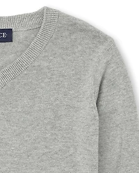 Kids V Neck Sweater