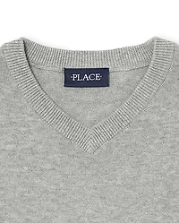 Kids V Neck Sweater