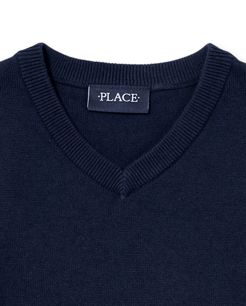 Boys V-Neck Sweater Vest
