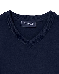 Boys V-Neck Sweater Vest