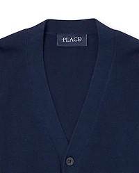 Boys V Neck Cardigan