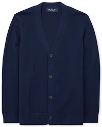 Boys V Neck Cardigan
