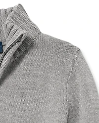 Boys Zip Up Sweater