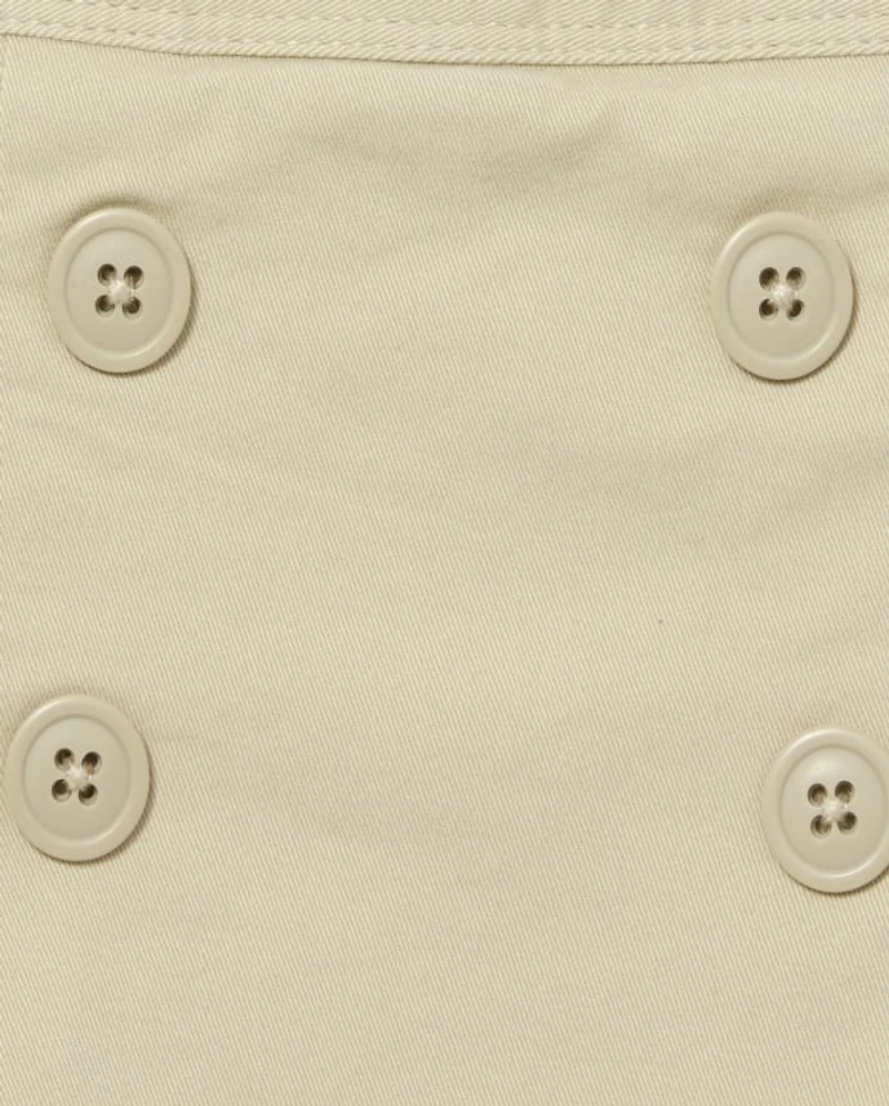 Girls Uniform Stretch Button Skort