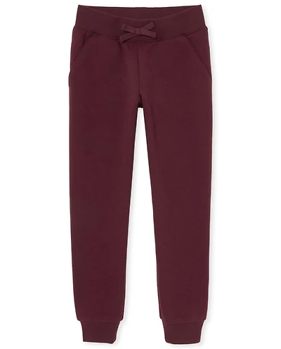 Girls Fleece Jogger Pants