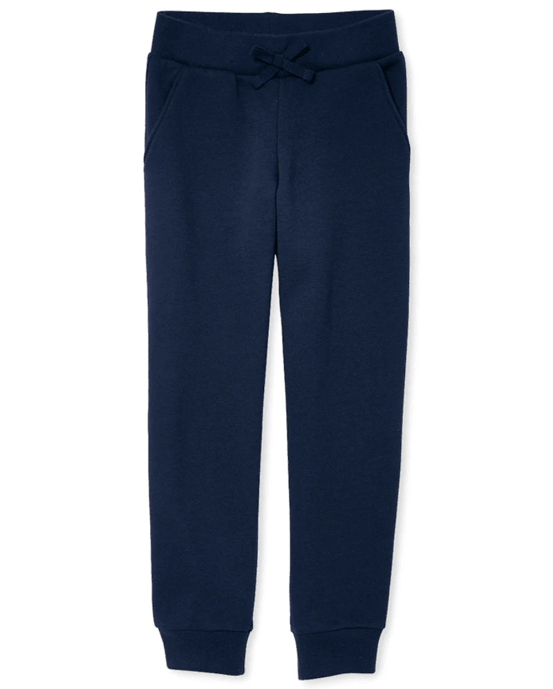 Girls Fleece Jogger Pants