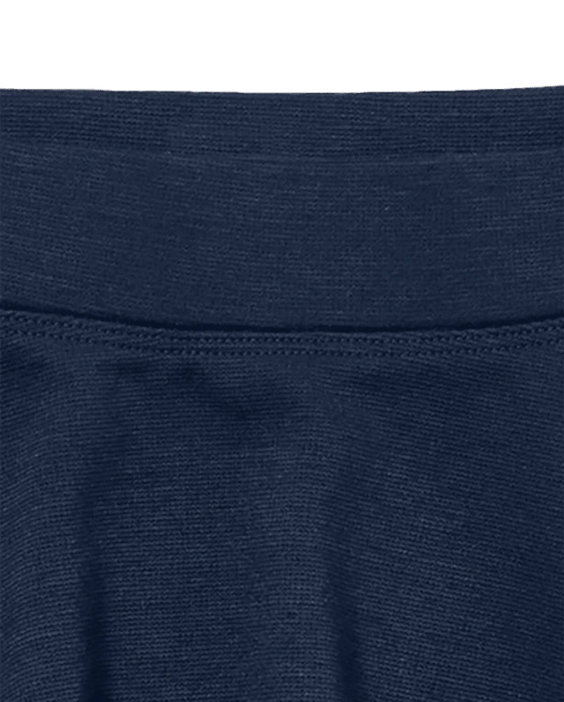 Girls Uniform Ponte Knit Skort