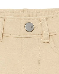 Toddler Girls Uniform Ponte Knit Pull On Jeggings