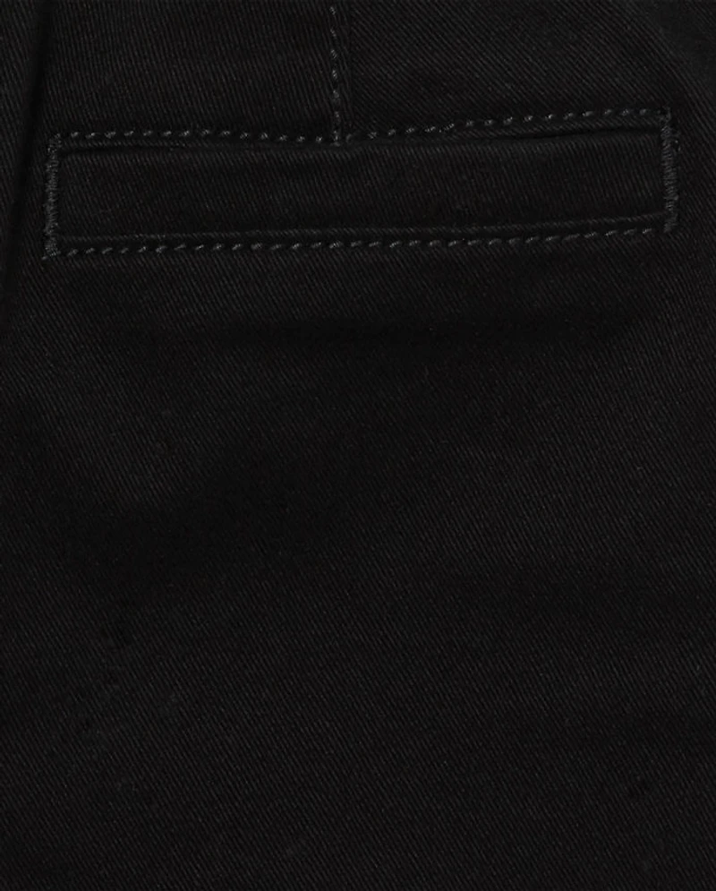 Toddler Girls Uniform Stretch Chino Shorts