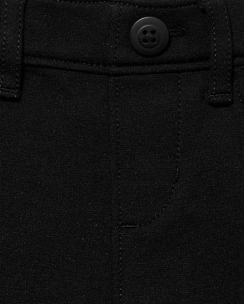 Girls Uniform Ponte Knit Pull On Jeggings