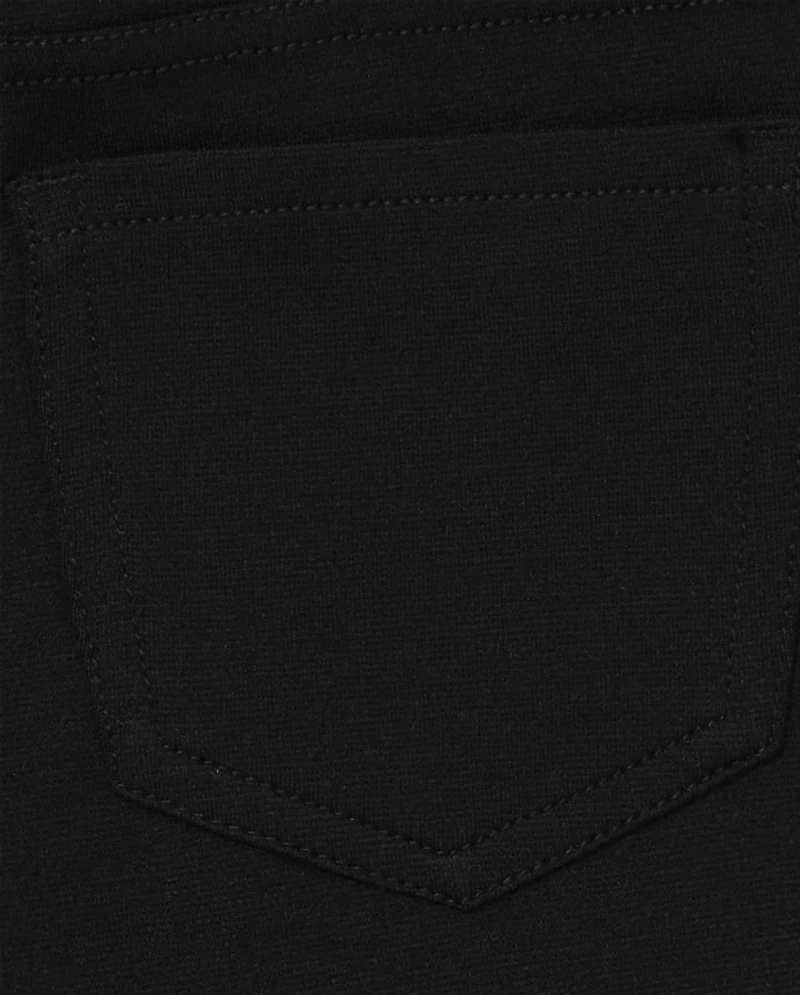 Girls Uniform Ponte Knit Pull On Jeggings