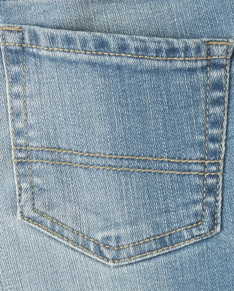 Jean droit stretch basique pour garçon