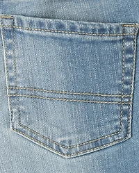 Jean droit stretch basique pour garçon