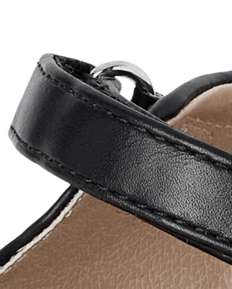 Toddler Girls Embroidered Cat Mary Jane Shoes