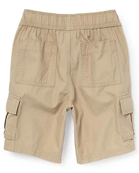 Boys Ripstop Pull On Cargo Shorts