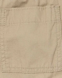 Boys Ripstop Pull On Cargo Shorts