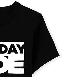 Baby And Toddler Boys Matching Family Birthday Graphic Tee