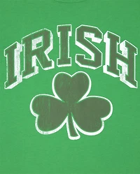Boys Matching Family Shamrock Graphic Tee