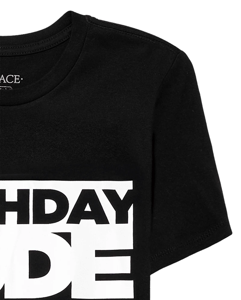 Boys Birthday Dude Graphic Tee