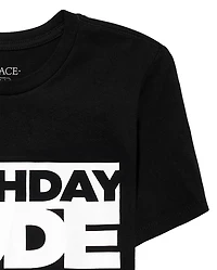 Boys Birthday Dude Graphic Tee