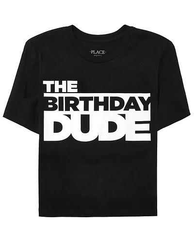 Boys Birthday Dude Graphic Tee